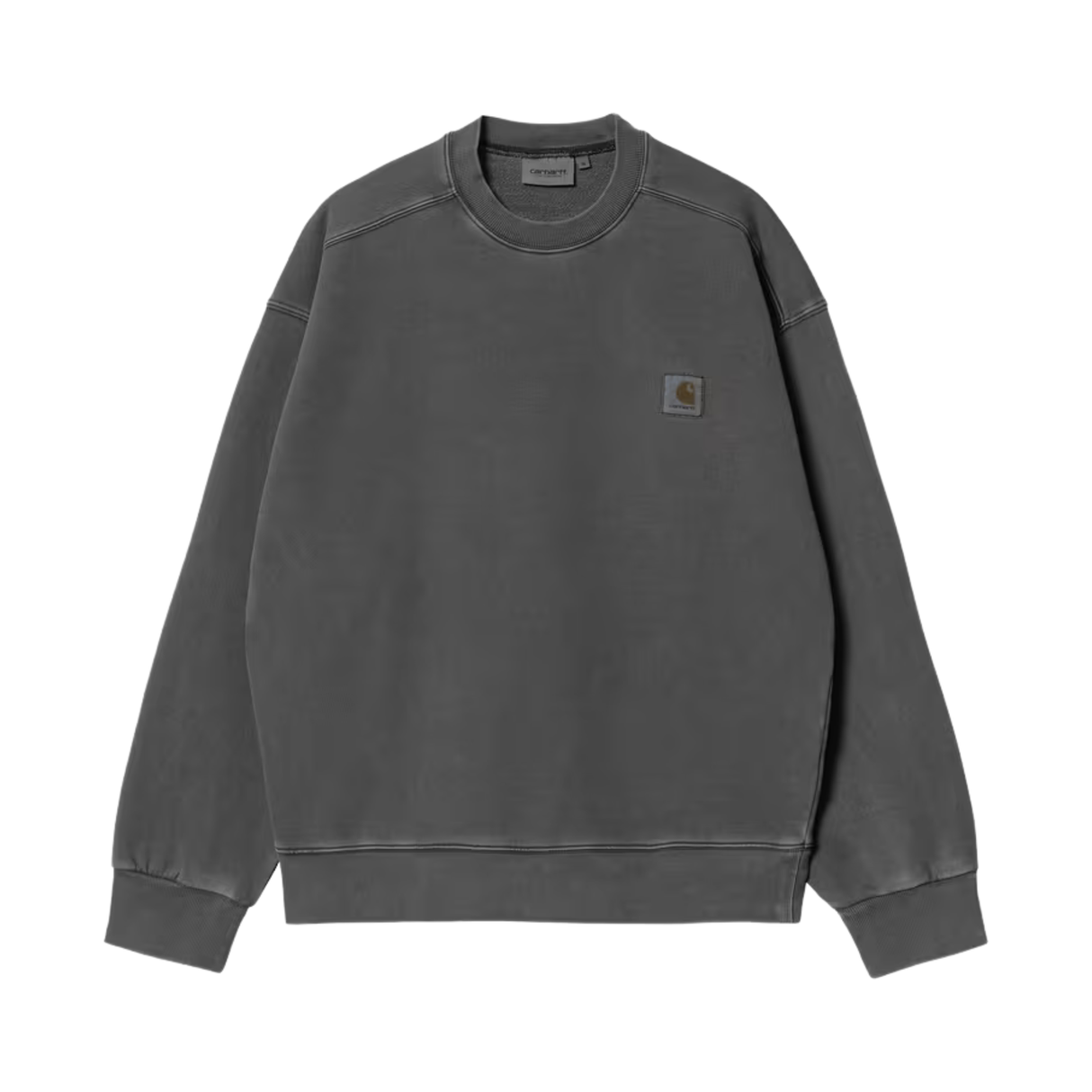 Carhartt WIP Nelson Sweatshirt - Black (garment dyed)