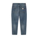 Carhartt WIP Newel Pant - Blue (dark used wash)