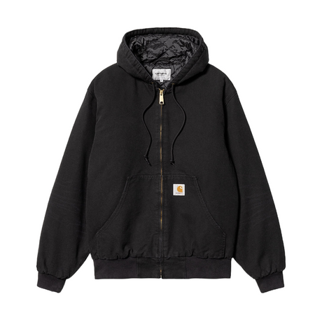 Carhartt WIP OG Active Jacket (Winter) - Black (aged canvas)