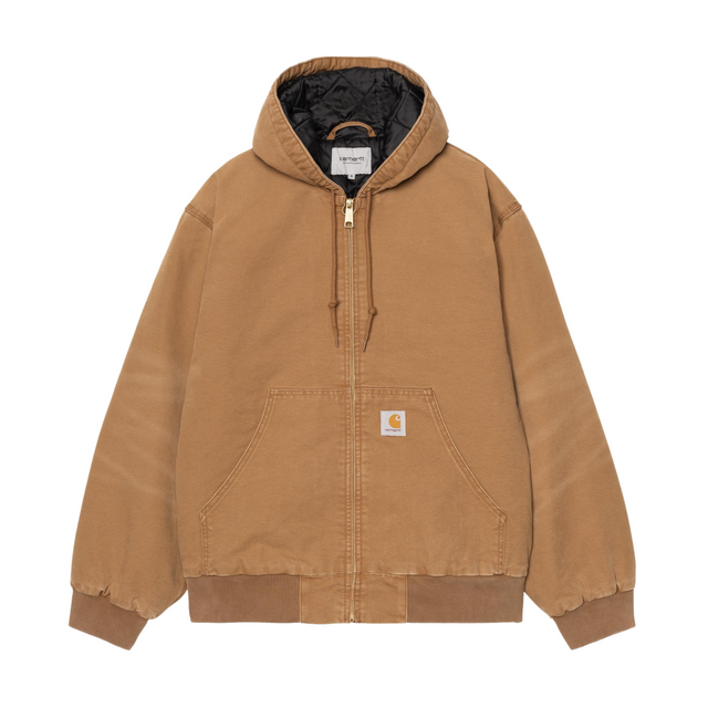 Carhartt WIP OG Active Jacket (Winter) - Hamilton Brown (stone canvas)