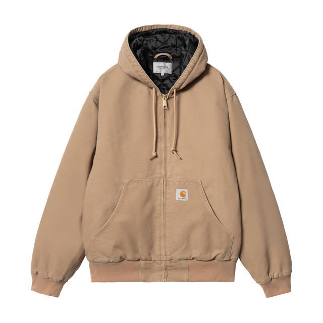 Carhartt WIP OG Active Jacket (Winter) - Peanut (aged canvas)