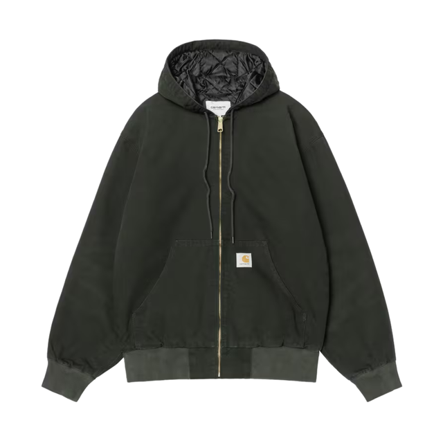 Carhartt WIP OG Active Jacket (Winter) - Raven (stone canvas)