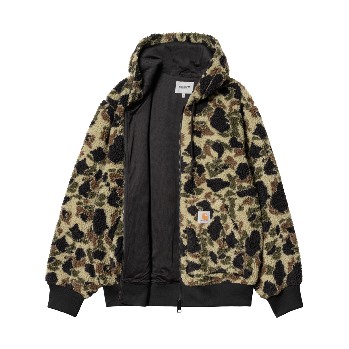 Carhartt WIP OG Active Liner Jacket - Camo Duck Jacquard, Green