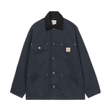 Carhartt WIP OG Chore Coat - Deep Night / Black (rinsed)