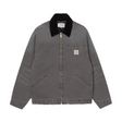 Carhartt WIP OG Detroit Jacket (Winter) - Graphite / Black (stone canvas)