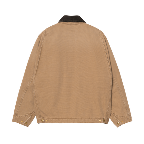 Carhartt WIP OG Detroit Jacket (Winter) - Hamilton Brown / Tobacco (stone canvas)