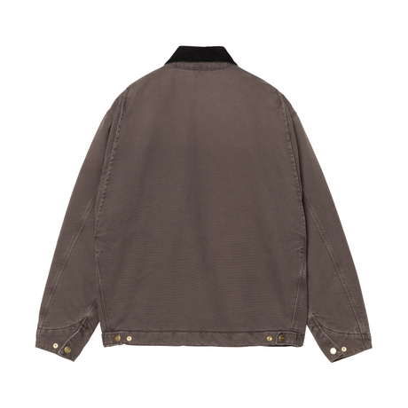 Carhartt WIP OG Detroit Jacket (Winter) - Tobacco / Black (stone canvas)