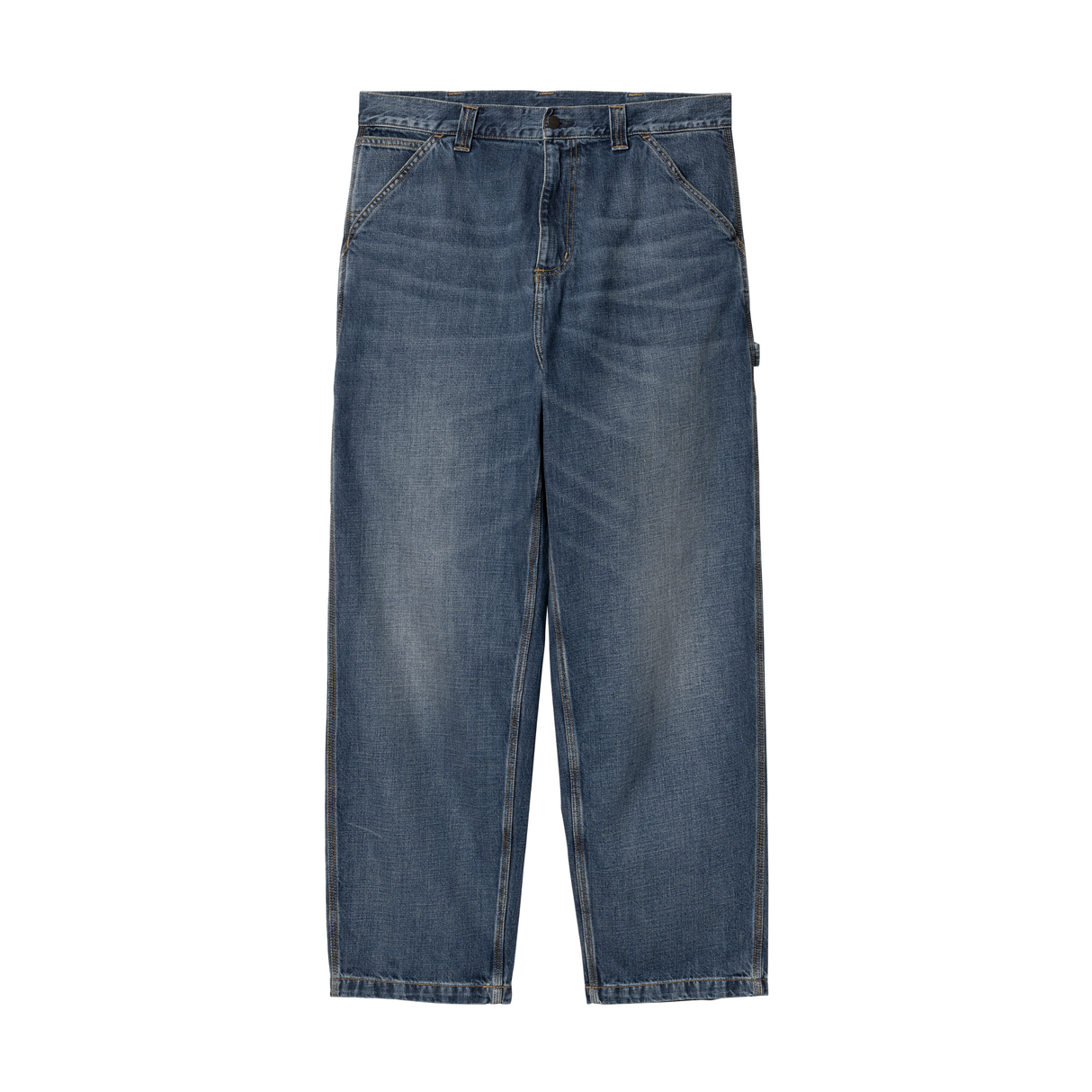 Carhartt WIP OG Single Knee Pant - Blue (dark used wash)
