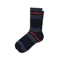 Carhartt WIP Oregon Socks - Starco Stripe, Black
