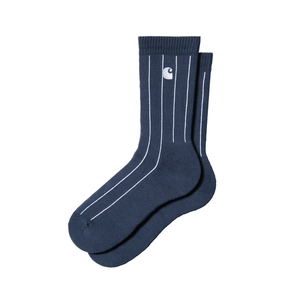Carhartt WIP Orlean Socks - Stripe, Blue