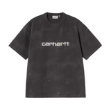 Carhartt WIP Painter T-Shirt - Black, destroy wash, splatter