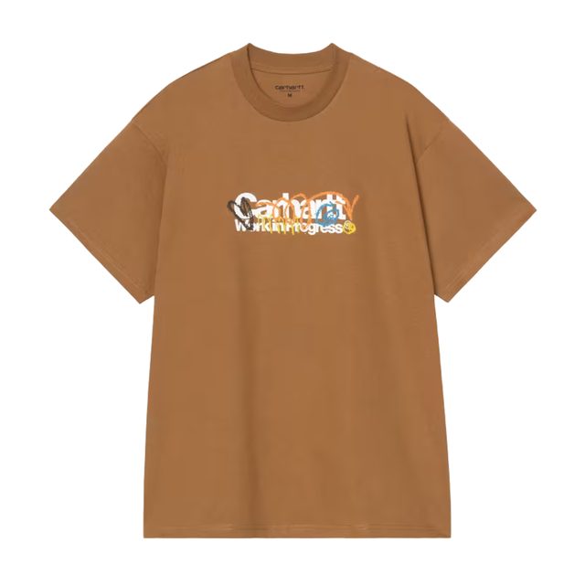 Carhartt WIP Primary T-Shirt - Hamilton Brown