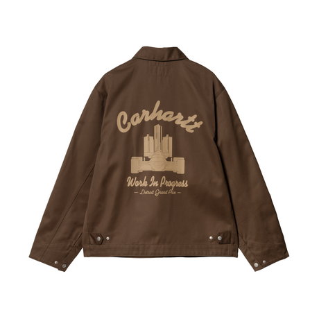 Carhartt WIP Racer Module Script Jacket - Liberica / Peanut