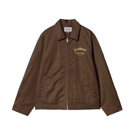 Carhartt WIP Racer Module Script Jacket - Liberica / Peanut