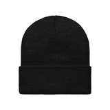 Carhartt WIP Script Beanie - Black / Black