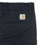 Carhartt WIP Sid Pant - Black (rinsed)