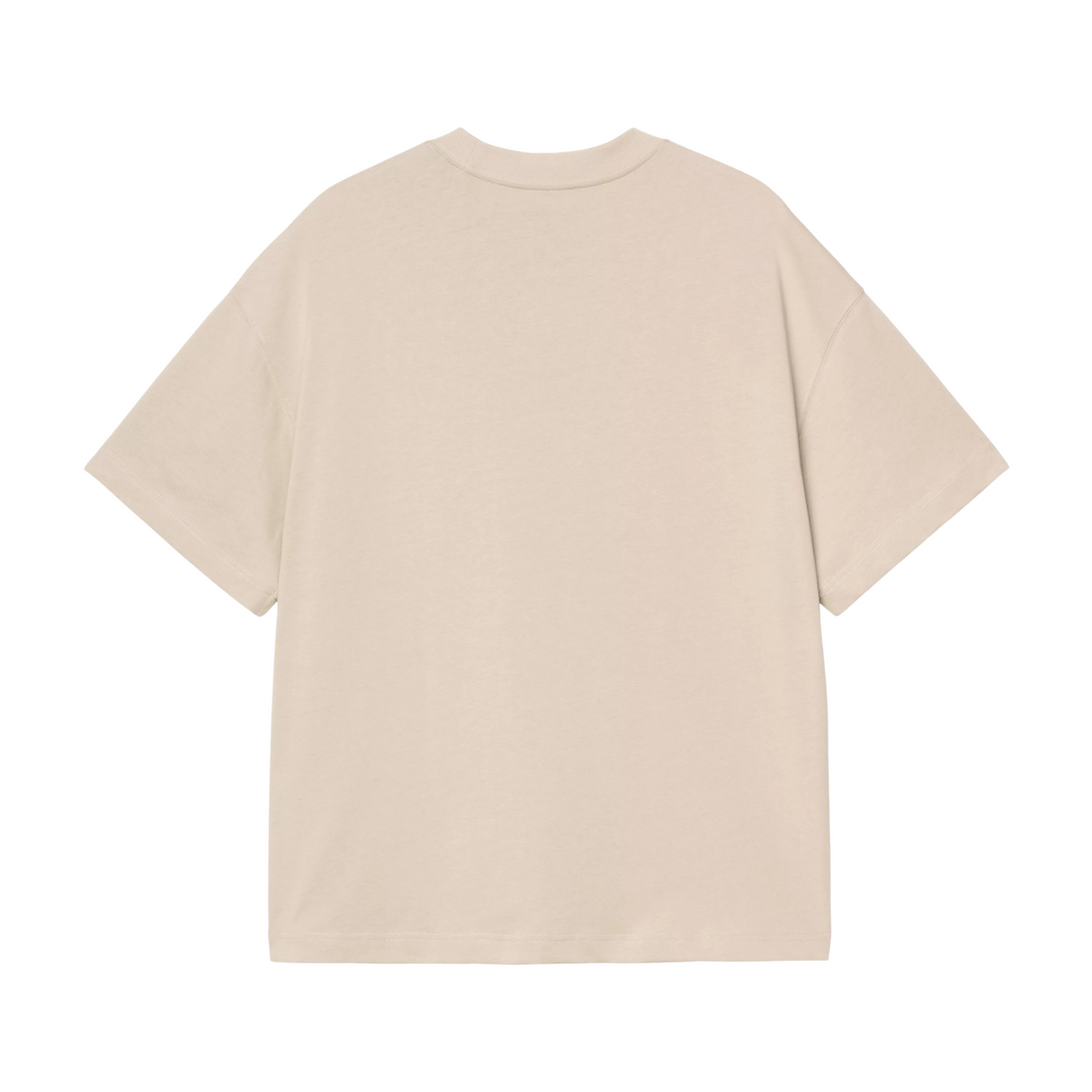 Carhartt WIP Signature Script T-Shirt - Fleur De Sel / Citadel