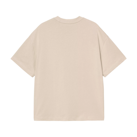 Carhartt WIP Signature Script T-Shirt - Fleur De Sel / Citadel