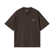 Carhartt WIP Signature Script T-Shirt - Tobacco / Natural