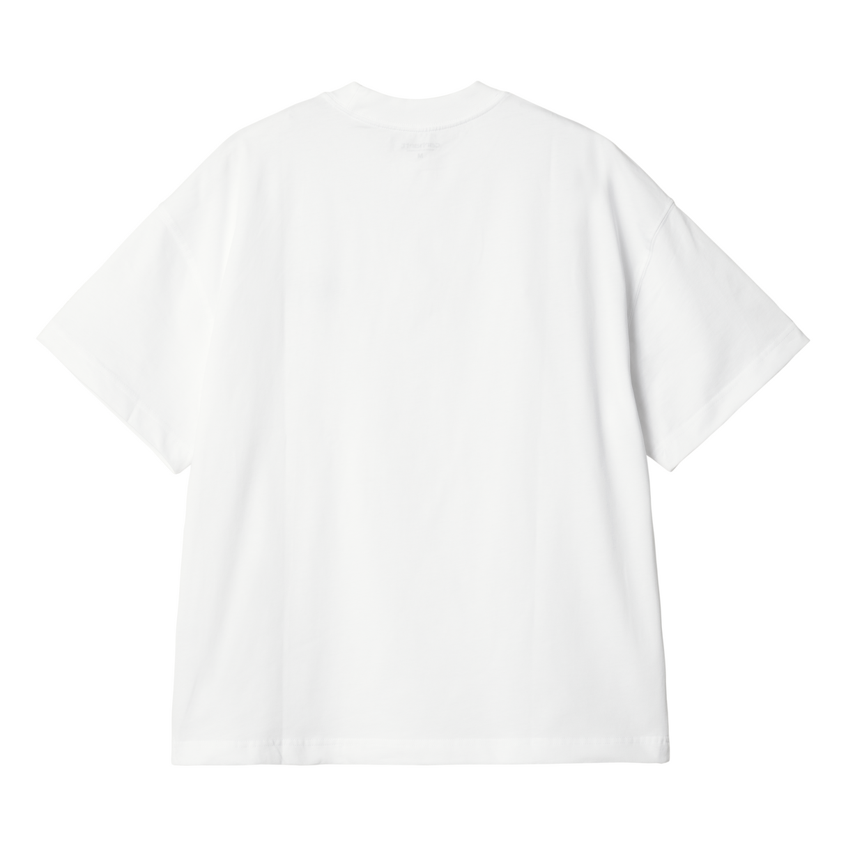 Carhartt WIP Signature Script T-Shirt - White / Dusty Ice