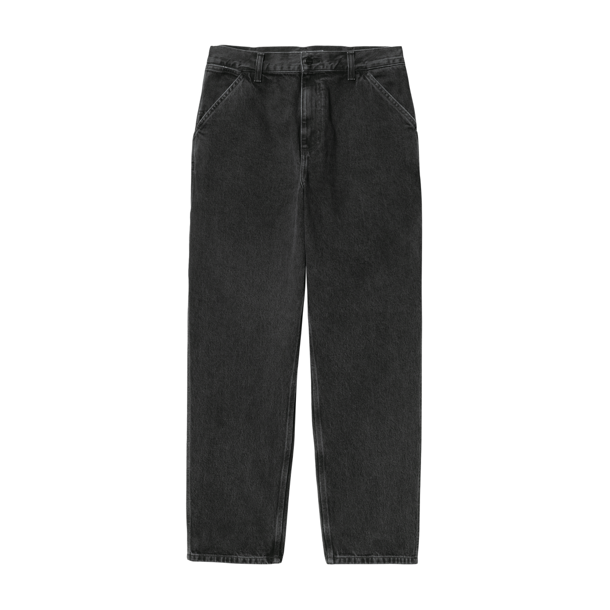 Carhartt WIP Single Knee Pant - Black (stone washed)