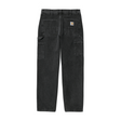 Carhartt WIP Single Knee Pant - Black (stone washed)