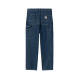 Carhartt WIP Single Knee Pant - Blue (stone washed)