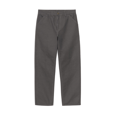 Carhartt WIP Single Knee Pant - Graphite (rinsed)