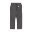 Carhartt WIP Single Knee Pant - Graphite (rinsed)