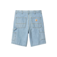 Carhartt WIP Single Knee Shorts - Blue (heavy stone bleached)