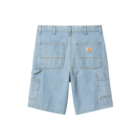 Carhartt WIP Single Knee Shorts - Blue (heavy stone bleached)