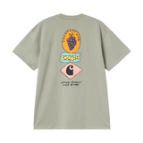 Carhartt WIP Stacked Grapes T-Shirt - Shady Green