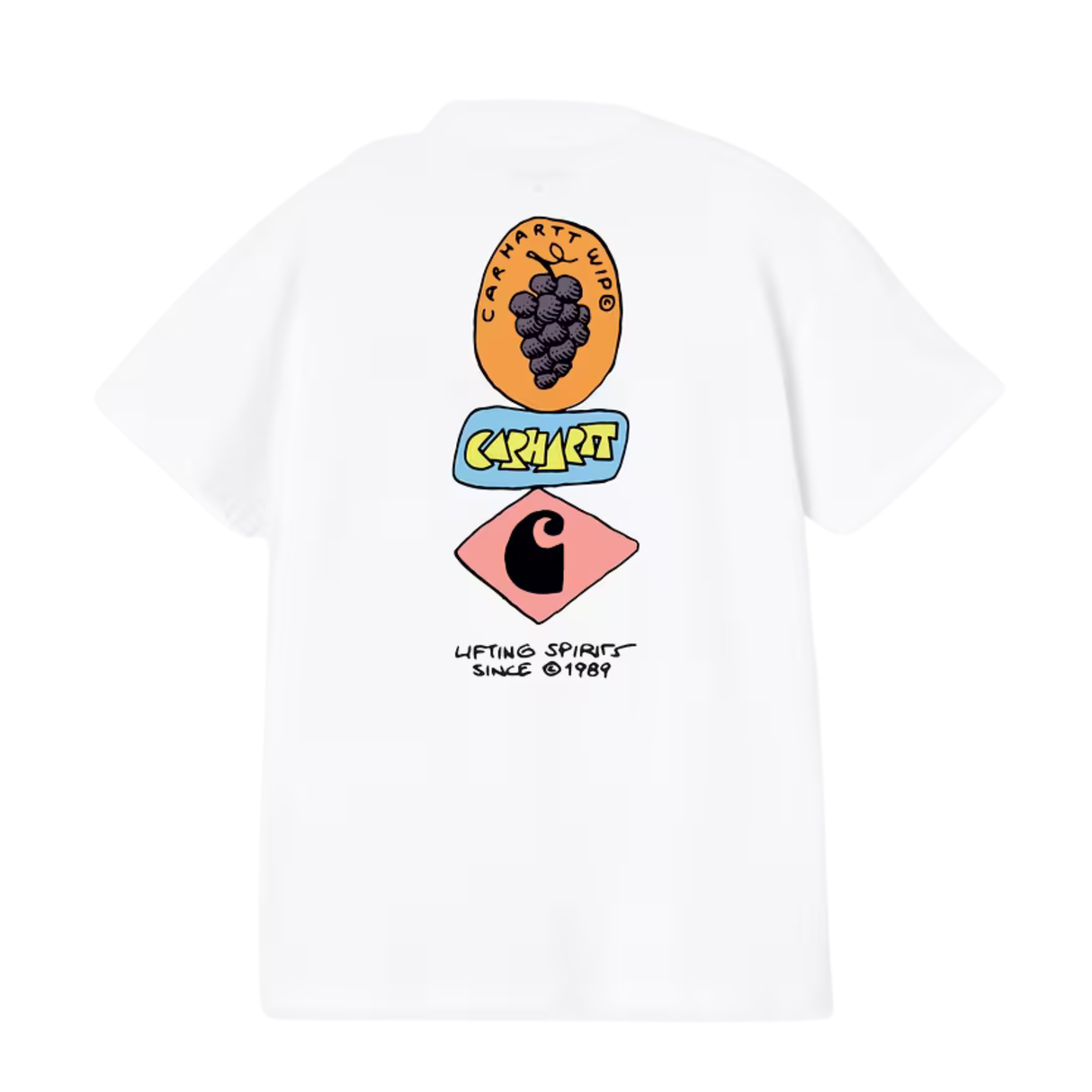 Carhartt WIP Stacked Grapes T-Shirt - White