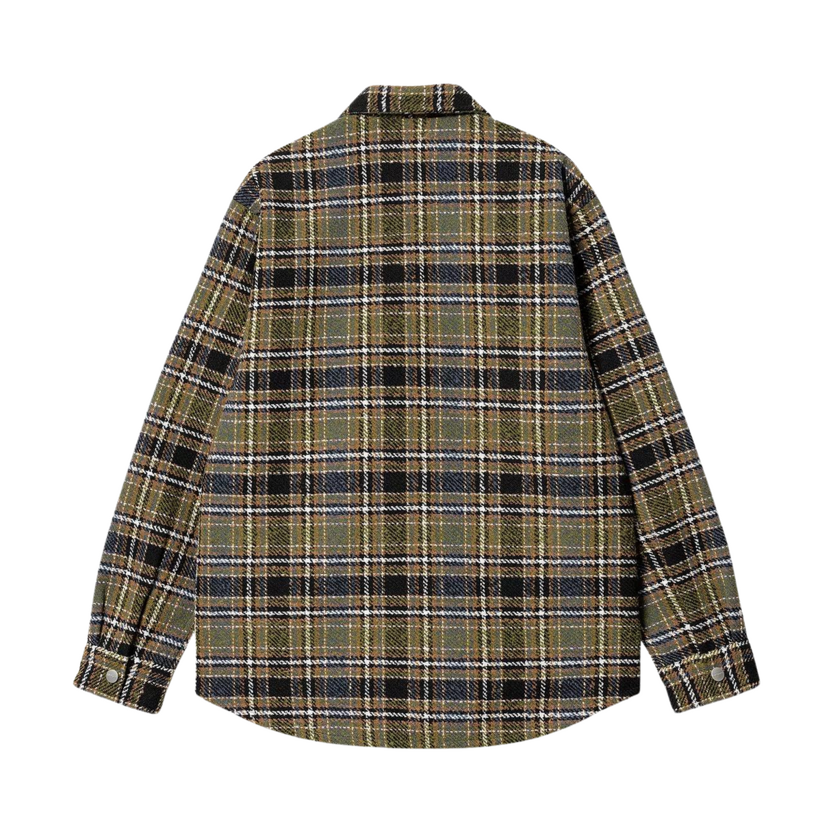 Carhartt WIP Stroy Shirt Jacket - Stroy Check, Black