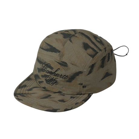 Carhartt WIP Travon Cap - Duck Feather Print, Cypress / Black