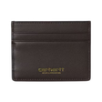 Carhartt WIP Vegas Cardholder - Tobacco / Gold