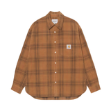 Carhartt WIP Wilber Shirt - Wilber Check, Hamilton Brown