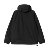 Carhartt WIP Windbreaker Pullover Jacket - (Winter) Black / White