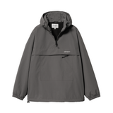 Carhartt WIP Windbreaker Pullover Jacket - (Winter) Graphite / White