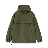 Carhartt WIP Windbreaker Pullover Jacket - (Winter) Office Green / White