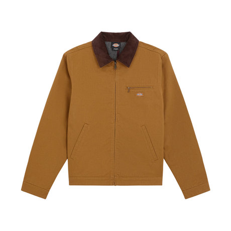 Dickies Duck Canvas Blanket Lined Coat Jacket - Brown Duck