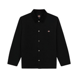 Dickies Duck Canvas Lined Chore Coat Jacket - Black