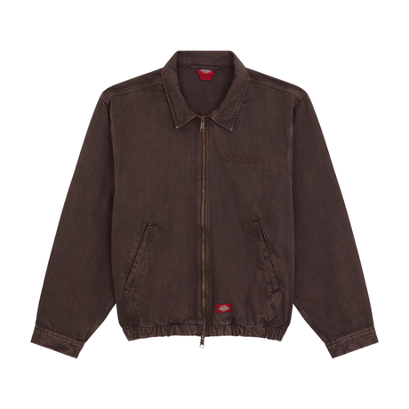Dickies Edgewood Unlined Denim Jacket - Dark Brown