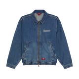 Dickies Edgewood Unlined Denim Jacket - Mid Blue Fade Wash