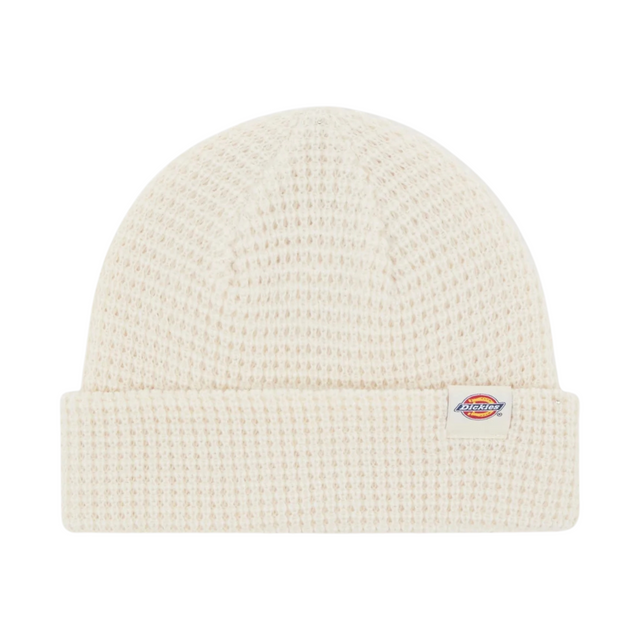 Dickies Woodworth Waffle Beanie - Ecru