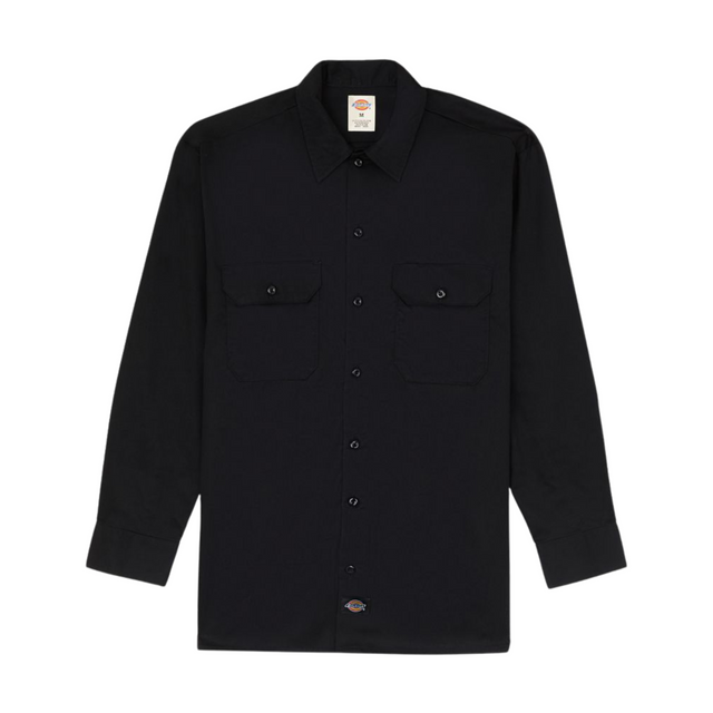 Dickies Work Long Sleeve Shirt - Black