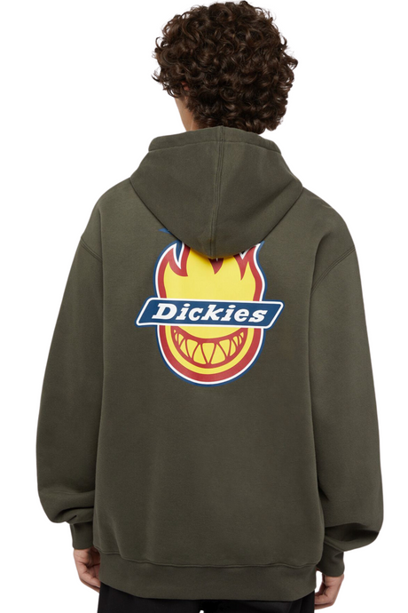 Dickies x Spitfire Hoodie - Olive Green