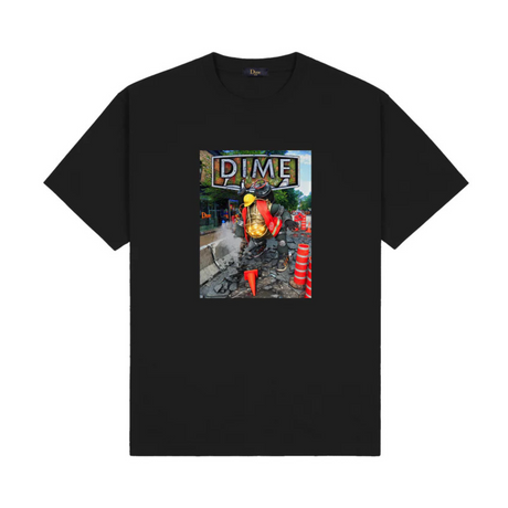 Dime Pothole T-Shirt - Black