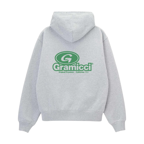 Gramicci 82 Zip Hooded Sweatshirt - Heather Grey