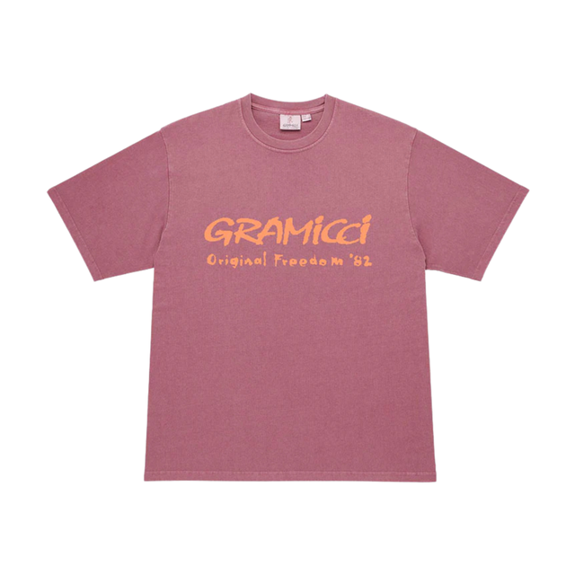 Gramicci Freedom Pigment Dyed T-Shirt - Red